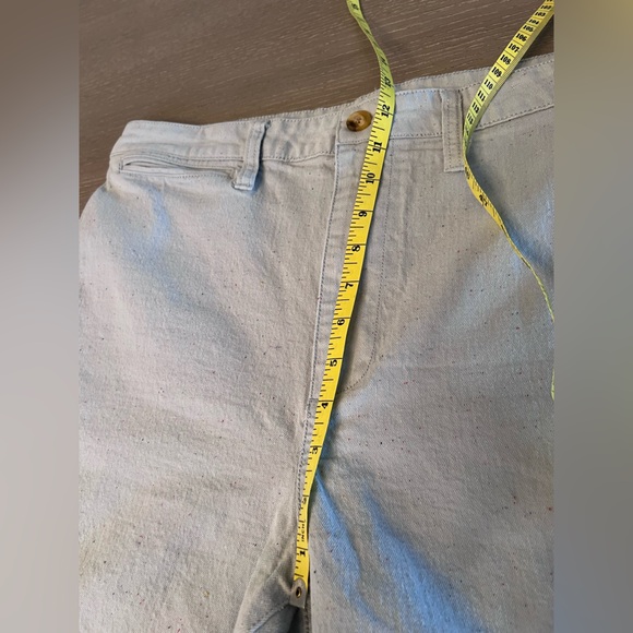 Madewell Light Gray Flare Jeans - Picture 10 of 13